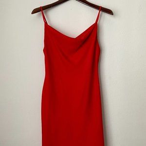 Urban Outfitters Silk Slip Mini Dress